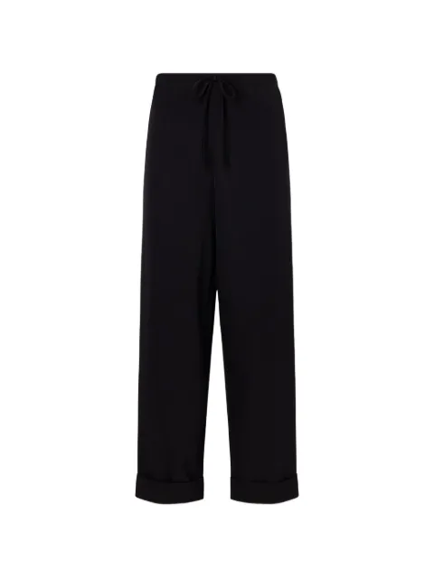 The Row Delano drawstring-waist trousers Black DELANO