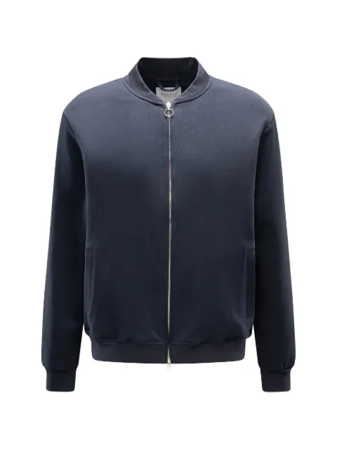 04651 / A TRIP IN A BAG CL Bomber zip-up sweater Blue 2SW2602B24