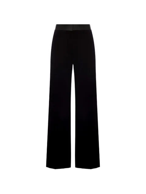 Victoria Beckham Alina straight leg trousers Blue 1126WTR007243A