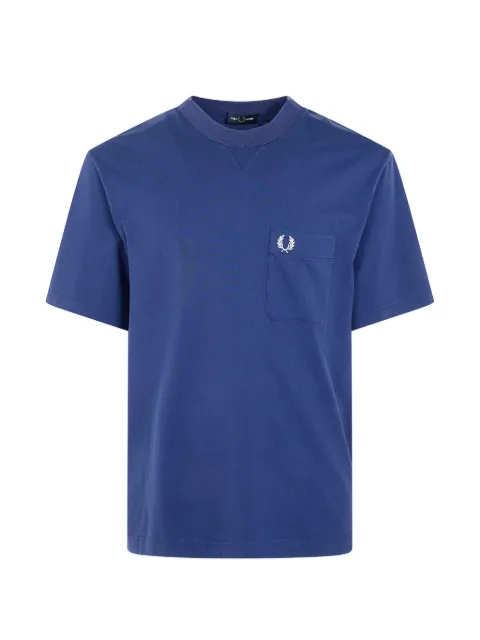 Fred Perry cotton T-shirt Blue M2457