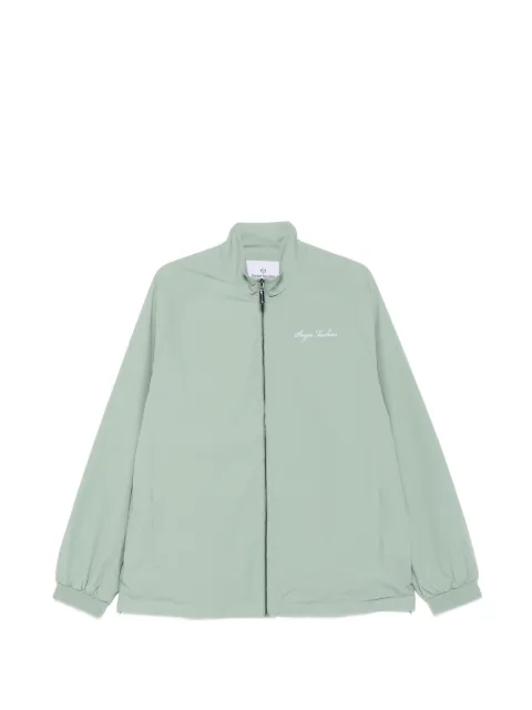 Sergio Tacchini Brunelleschi logo-embroidered track jacket Green 41343