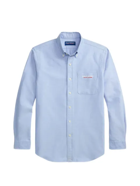 Polo Ralph Lauren Polo Sport logo-embroidered shirt Blue 710B14608001
