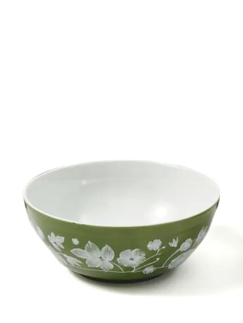 Cabana x Ginori 1735 Floral bowl Green DWSBW11GIN2D0101