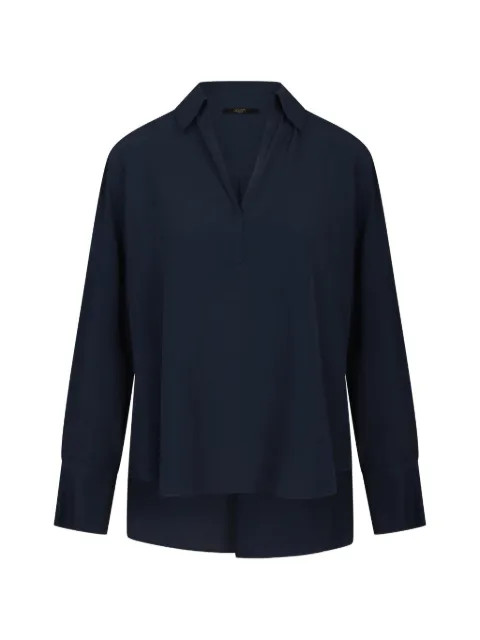 Seventy V-neck long-sleeve shirt Blue CA1508460090