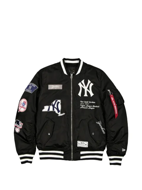 NEW ERA CAP x Alpha Industries New York Yankees MA-1 bomber jacket Black 60747974