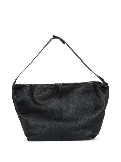 Aesther Ekme grained leather shoulder bag Black 03SS26HAE100L06