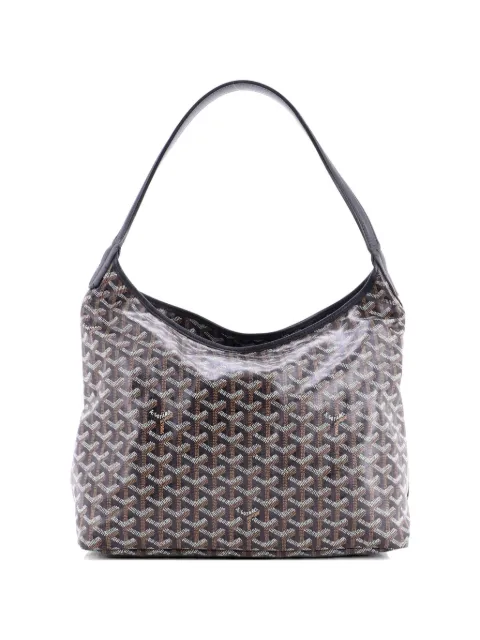 Goyard Pre-Owned Boheme Coated Canvas hobo bag Black 9RJ6ZL3T0EL69M7Y