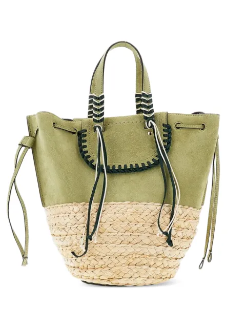 CUBA LAB Bolero panelled bucket bag Green 80519444590BOLERO