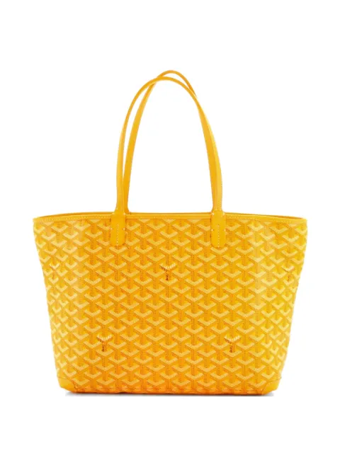 Goyard Pre-Owned Artois Coated Canvas PM tote bag Yellow TBWKL5RAYX2YVW0S