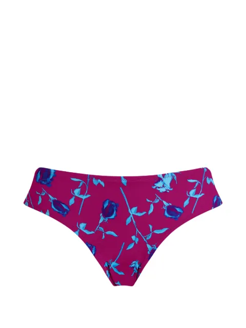 Vilebrequin rose-print bikini bottoms Purple FRBEH132