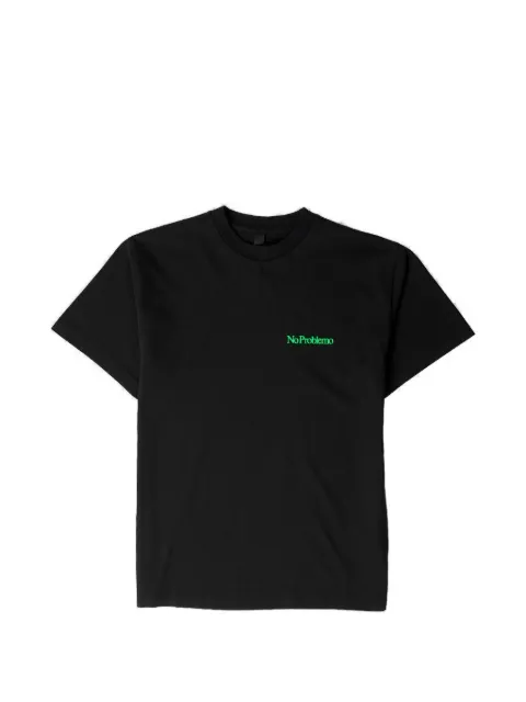 NO PROBLEMO logo-print T-shirt Black NP6000905