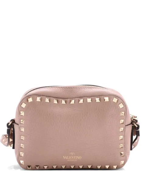 Valentino Garavani Pre-Owned Rockstud Camera Leather crossbody bag Neutrals 2TD45JY68NAZEXC1