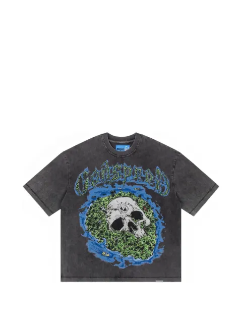 GODSPEED Skull Island graphic-print T-shirt Grey GS300