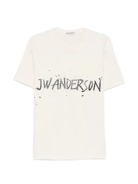 JW Anderson logo-print T-shirt Neutrals JT0307PG1936241