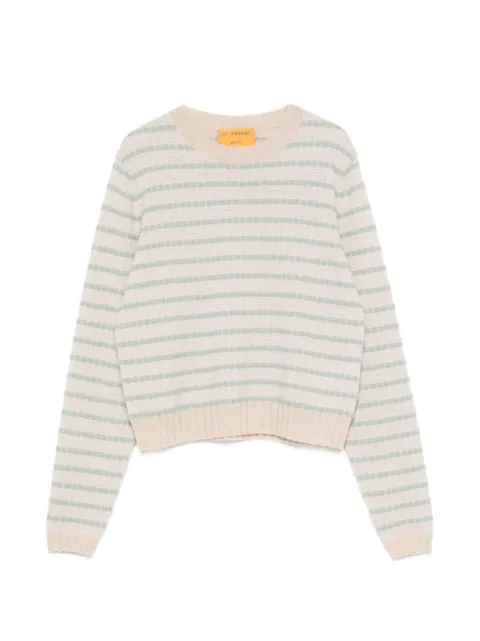 Guest In Residence Pebble stripe sweater Neutrals W44010JM