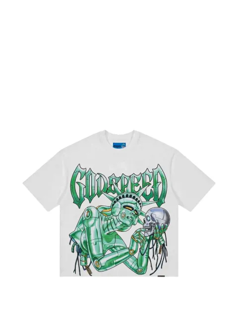 GODSPEED graphic-print T-shirt White GS282