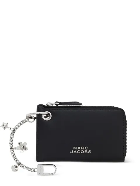 Marc Jacobs charm-embellished leather wallet Black 2R5SCP014S01001