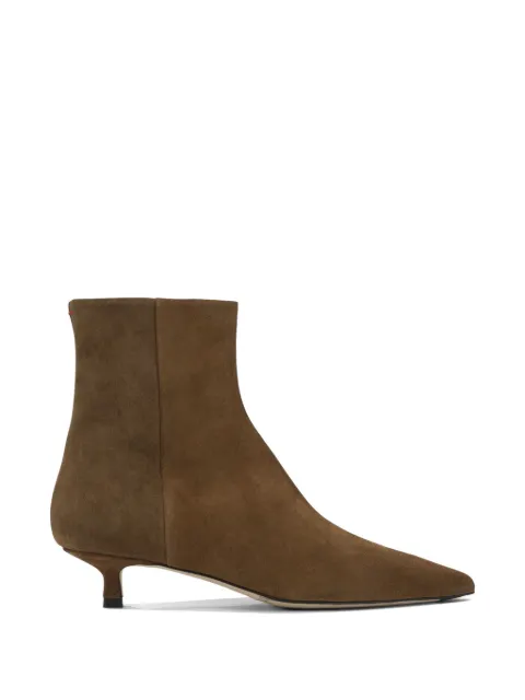 Aeyde Sofie suede ankle boots Brown SOFIECOWSUEDELEATHERTOBACCO