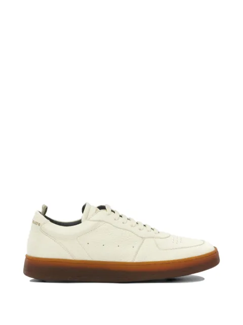 Officine Creative Asset 001 lace-up leather sneakers White ASSET001DEEPBIANCO