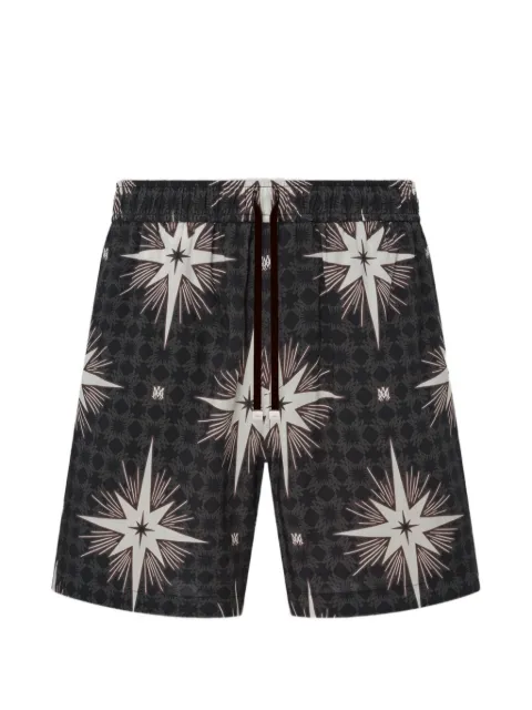 AMIRI Starburst print shorts Black AMSHCA1082