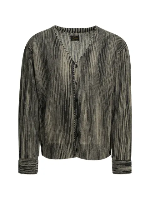 Needles V-neck cardigan Black SX455