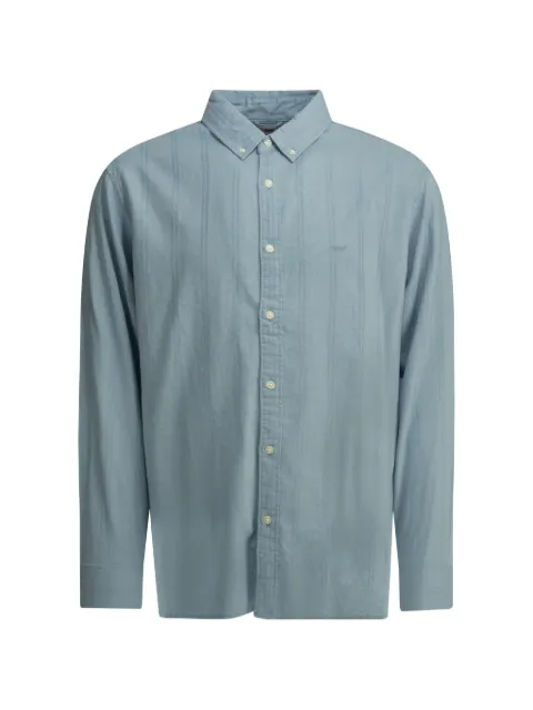 Levi's vertical-stripe button-down shirt Blue A72100089