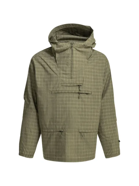 DAIWA PIER39 check-pattern hooded coat Green 8816005070411