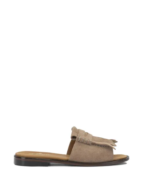 Sebago Fringes leather sandals Neutrals 72131JW906