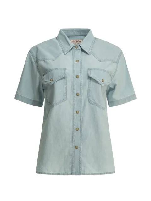 Filson short-sleeve denim shirt Blue FWCAM0017W0131