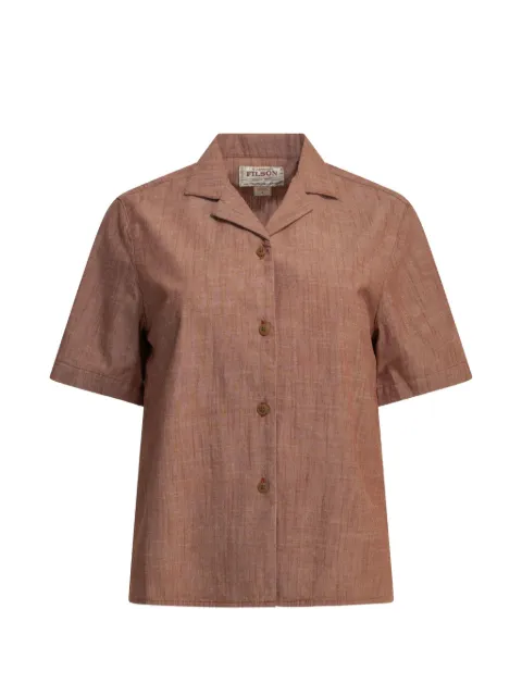 Filson short-sleeve cotton shirt Red FWCAM0016W1377607