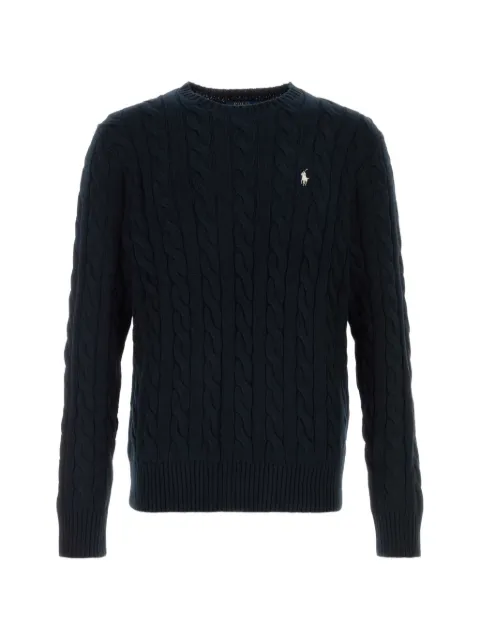 Polo Ralph Lauren embroidered-logo sweater Blue 710775885555