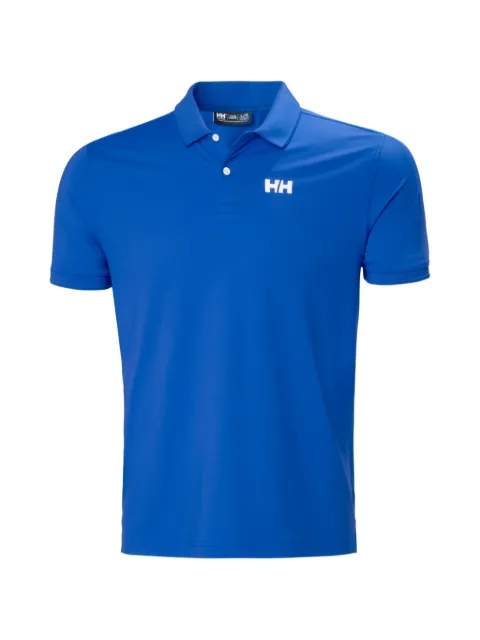 Helly Hansen logo-print polo shirt Blue 34544543