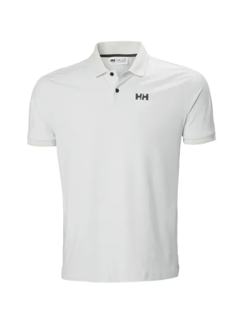 Helly Hansen Salina logo-print polo shirt Grey 34544