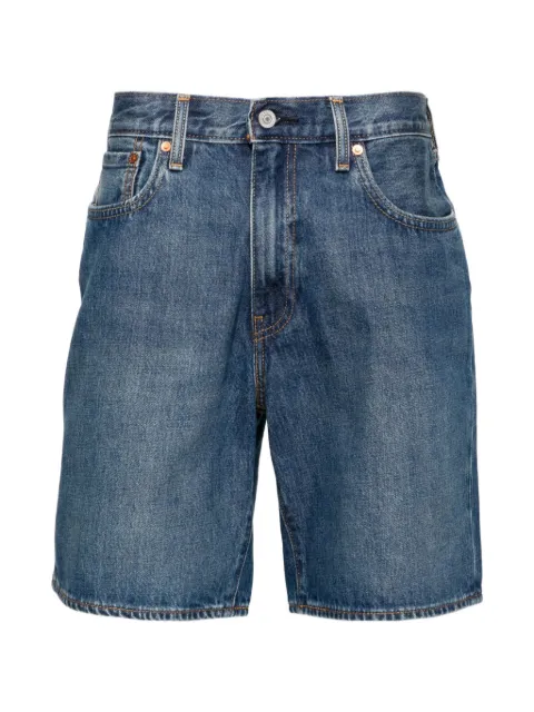 Levi's 468™ Stay Loose faded denim shorts Blue A84610003