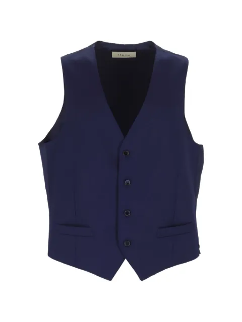 L.B.M. 1911 button-up waistcoat Blue 6416806