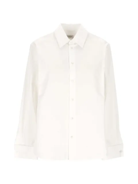 Saint Laurent button-down long-sleeve shirt White 865303Y1H48