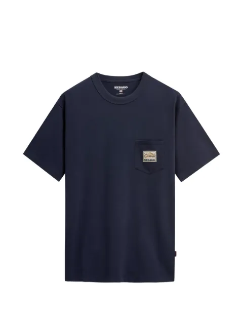 Sebago logo-patch pocket T-shirt Blue 75121WWWQ1