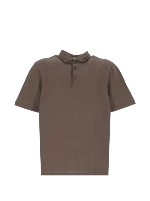 Gran Sasso short-sleeve polo shirt Brown 6010378015140