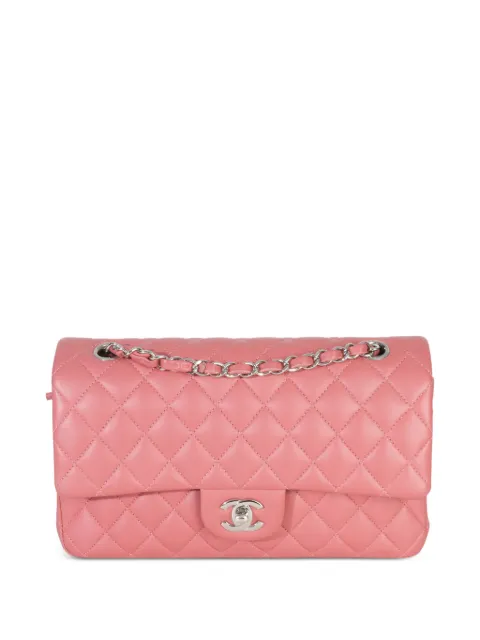 CHANEL Pre-Owned 2019 Double Flap shoulder bag Pink 153031