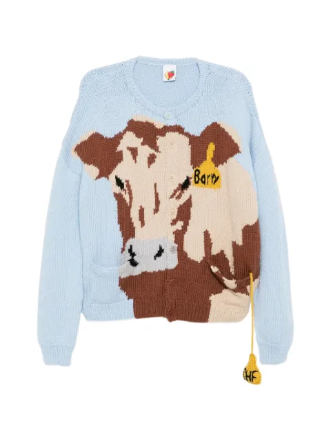 Sky High Farm buttoned cardigan Blue SHF08N001BLU