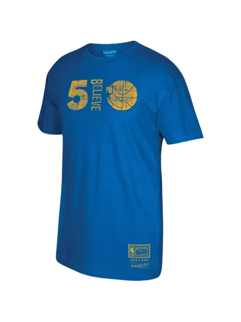 Mitchell & Ness Golden State Warriors T-shirt Blue BWTEBA18251GSWROYA