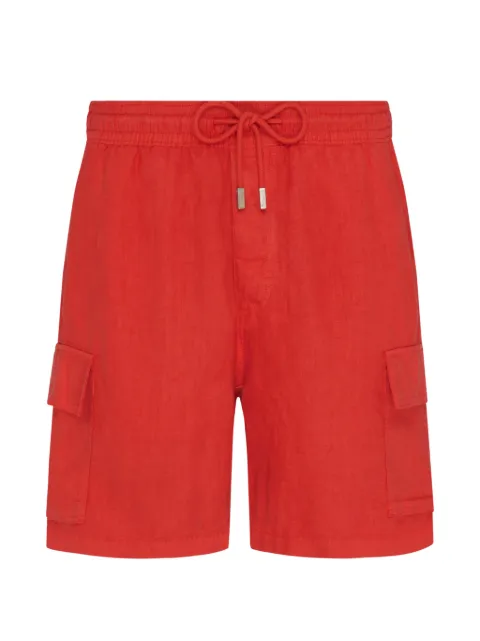 Vilebrequin elastic-waistband shorts Red BAIU3U01