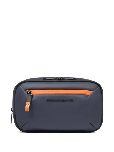 PIQUADRO water-resistant toiletry bag Blue BY6380C2OW