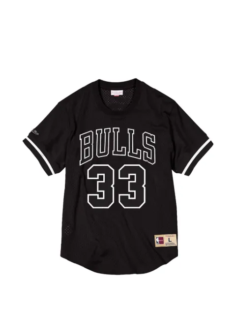Mitchell & Ness x NBA Chicago Bulls Scottie Pippen mesh T-shirt Black BA87OMCBUKFKZ