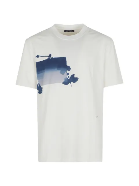 ESCAPISTA Postal cotton T-shirt White ERR000JP0041001