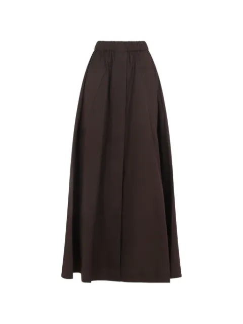 Co elasticated-waistband maxi skirt Brown 3495LCSP