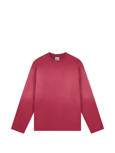 Arte Antwerp logo-print long-sleeve top Red AW26125LS