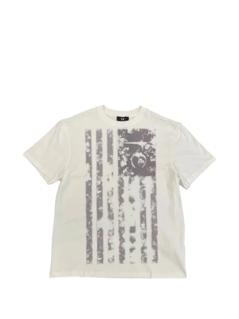 THUG CLUB Old Glory graphic-print T-shirt Neutrals TC26TS0701