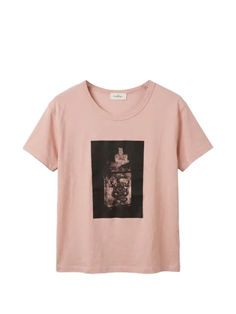 Second/Layer graphic-print T-shirt Pink SS2611001