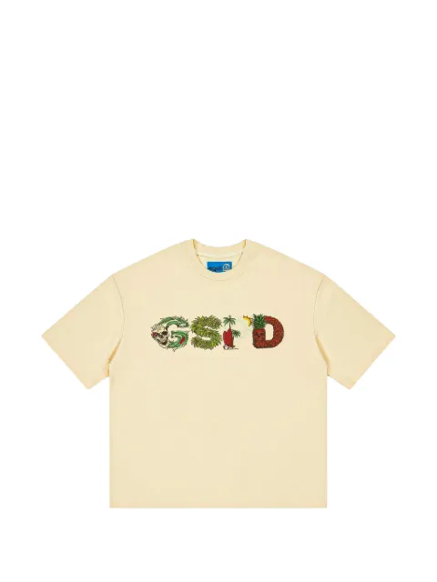 GODSPEED Surfs Up graphic-print T-shirt Neutrals GS269